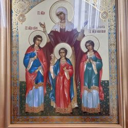 Богослужение в день памяти мучениц Веры, Надежды, Любови и матери их Софии.